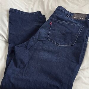 Levi's Men's Deep Indigo Relaxed Jeans